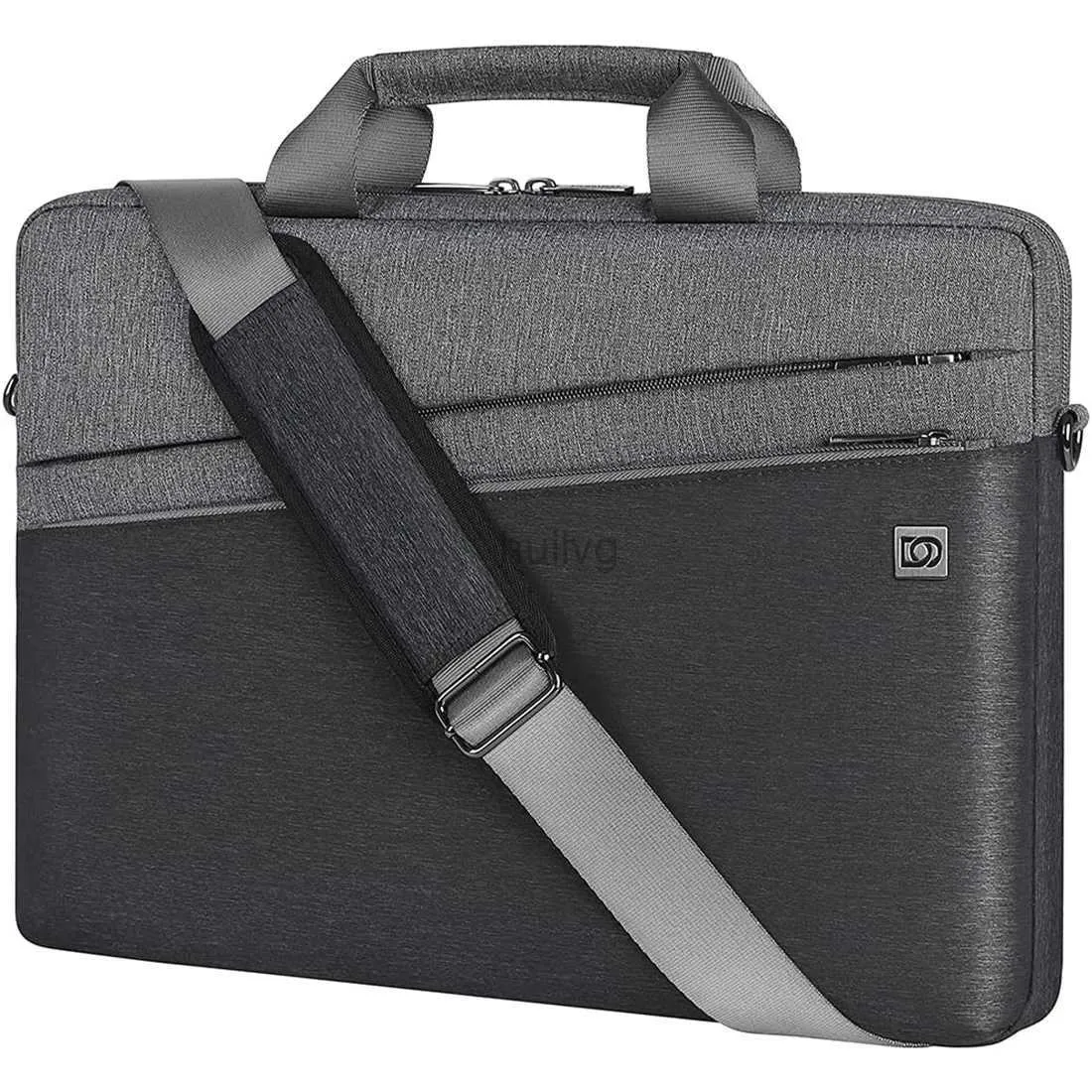 Laptop Case ryggsäck Domiso stötsäker bärande fodral Business portfölj vattentät messenger axelväska för 1415617.3 anteckningsbok 24328