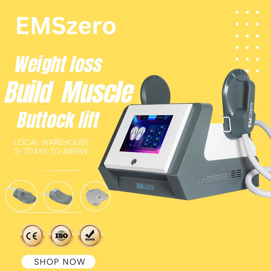 Emszero ems máquina de estímulo muscular corpo esculpir HI-EMT neo rf 14 tesla peso eletromagnético emagrecimento pélvico DLS-EMSLIM