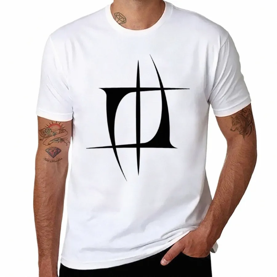 nuno Tattoo Mourning Widows Black Color Logo Emblem T-Shirt para um menino hippie roupas simples camisetas masculinas C0Wl #