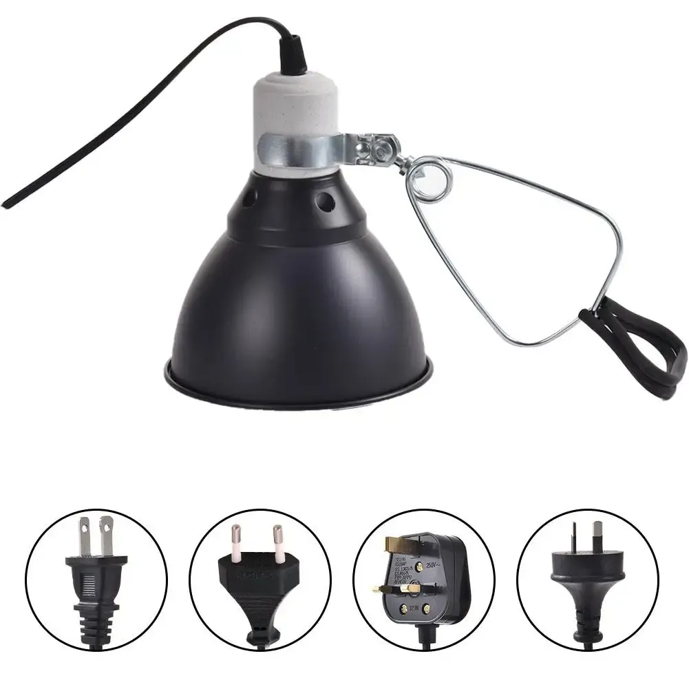 Ensemble de lampes d'éclairage 300W E27 100240V UVB, support de lampe chauffante pour Reptile, porte-ampoule pour animaux de compagnie, abat-jour émetteur de lampe, livraison directe