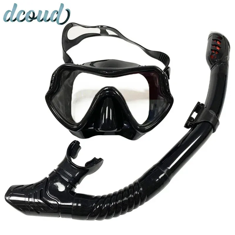 Professionele Duikbril Waterdichte Zachte Siliconen Bril UV Bril Volwassen Snorkelset Scuba Benodigdheden Snorkelsets 240321