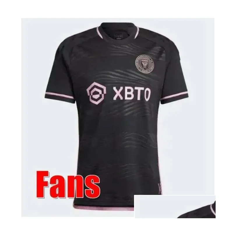 Camisas de futebol Messis 2023 2024 Miami Cf Inter Matuidi Higuain Jean Fray Campana Yedlin 23 24 Futebol Homens e Crianças Camisa Drop Deliver OT6X7