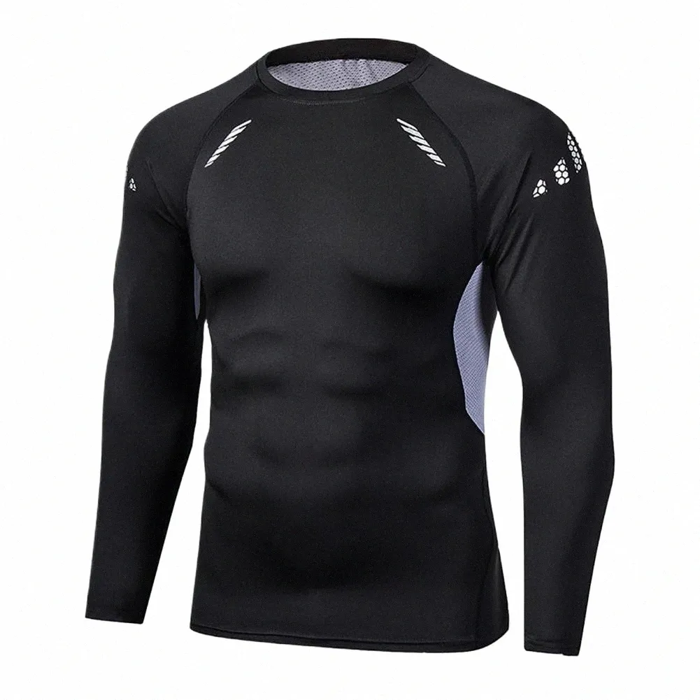 Autumn Winter Thermal Underwear Men LG Sleeve Compri t Shirt Male Thermal Fleece Blusa Top Warm Underthirt Men Clothing F5xj#