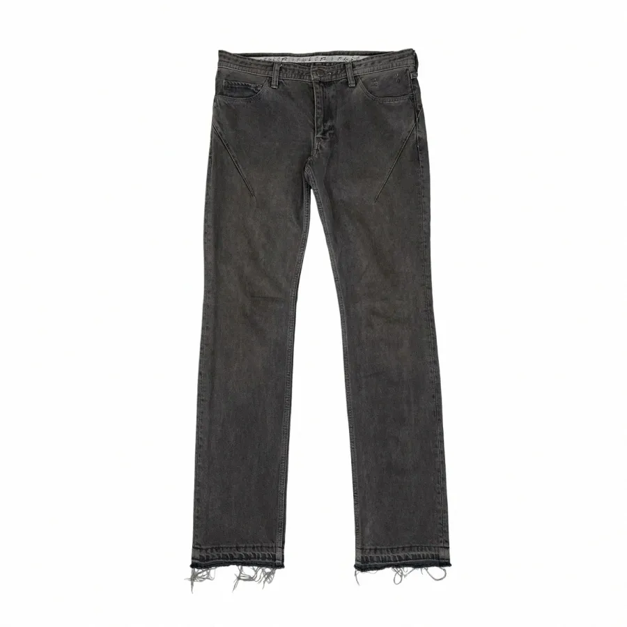 Hög ny 2023 klassisk vintage nummer nio lyxiga gamla vinge jeans Cott Denim Pants Comfort Comant Jeans Size1 2 3 4 #330 C7kg #