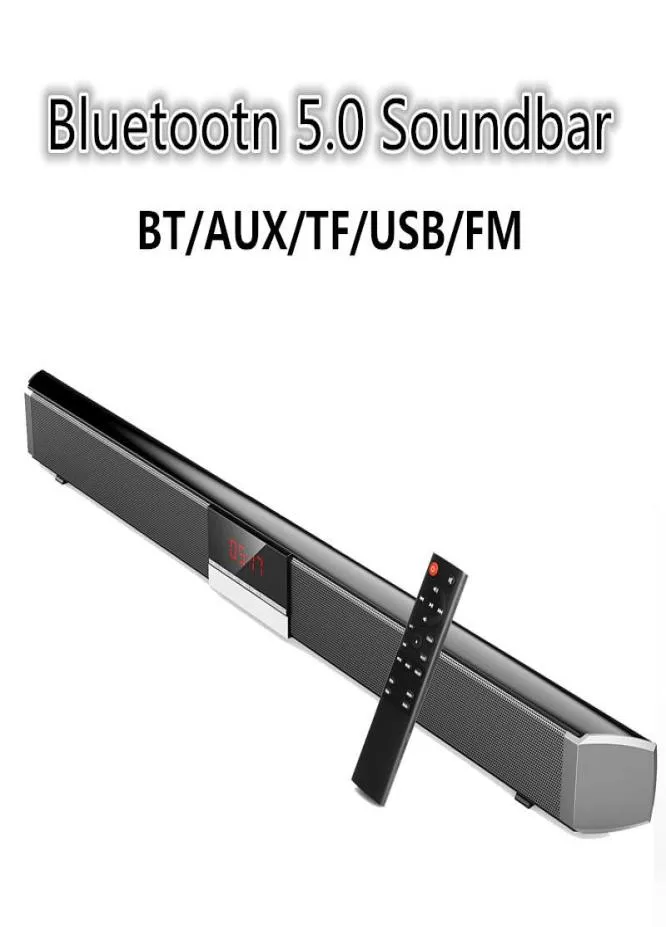 Саундбар 60 Вт, звуковая панель для телевизора, проводная и беспроводная Bluetooth, домашний кинотеатр с объемным звуком для ПК, динамик Music Center6466224