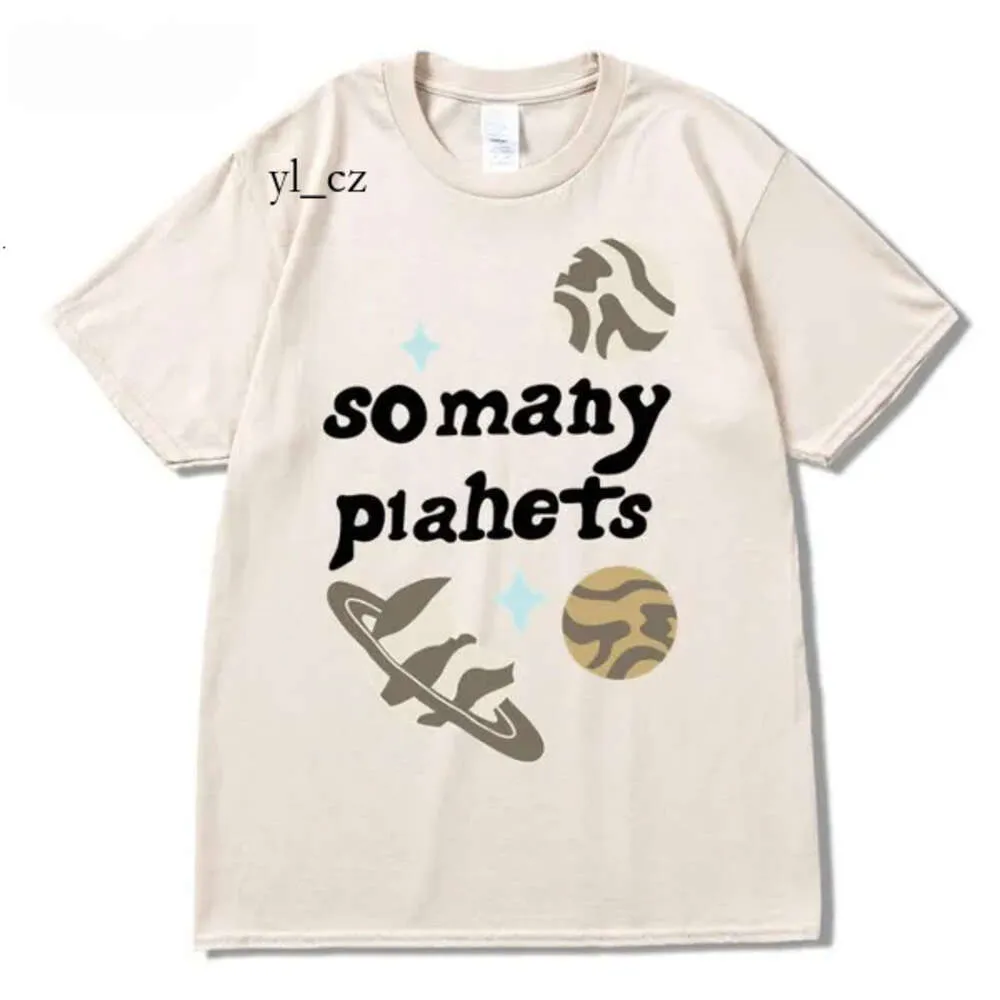 Broken Planet Shirts Men's T Shirts Break Planet Market So Many Planets T-shirt Streetwear Harajuku Plus Size Summer Short Sleeve Loose Cotton Tops 1059