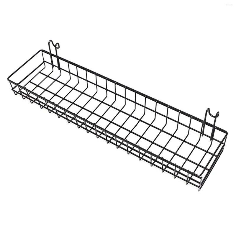 Krokar trådkorgar väggmontering vardagsrum organiserar sovrum hem kök hängande hyllan badrum blommor lagring fast järn