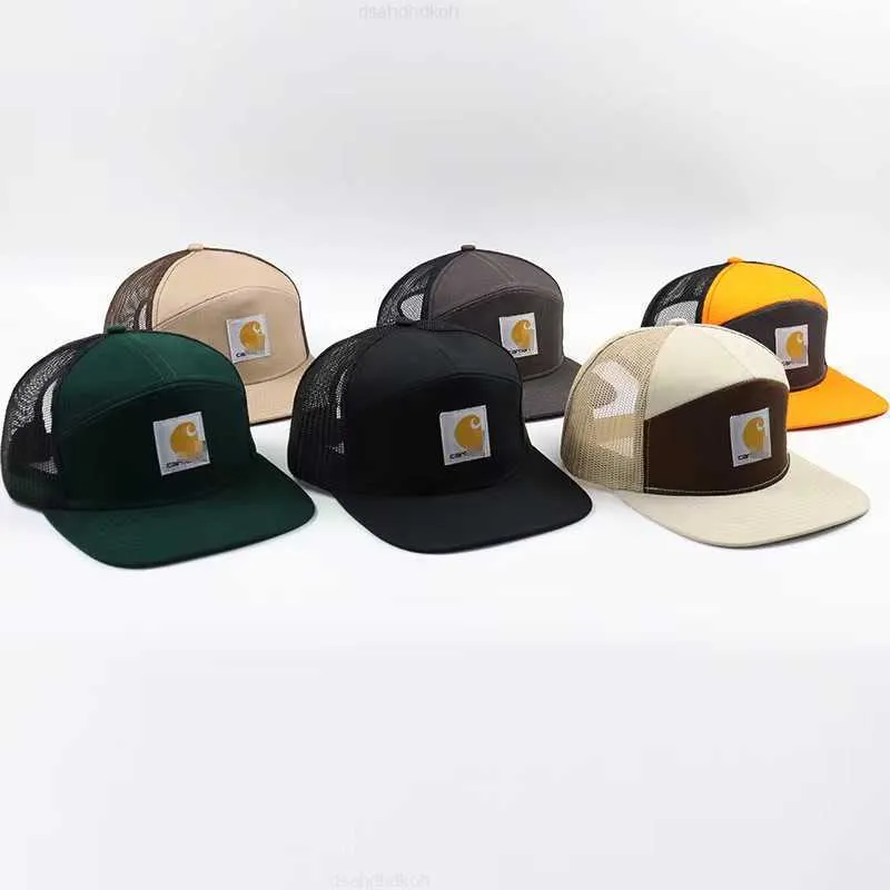 Designer europeo e americano nuovo cappello cappello a rete cappello da baseball all'ingrosso cappello da uomo con lingua d'anatra cappello da donna cappello da sole parasole bordo piatto hip hop