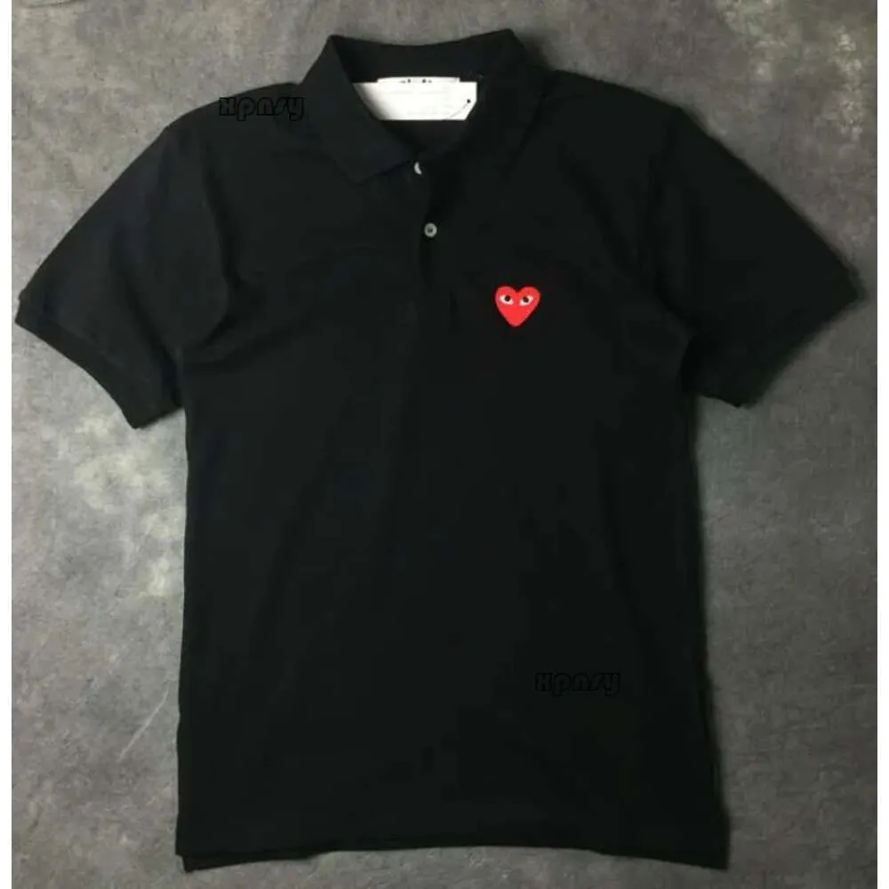 Klasyczne męskie projektant Polos Design Design Polo koszule z oczami serca wzorka mężczyzn Kobiety Koszulka Tree Street TEE Summer 902