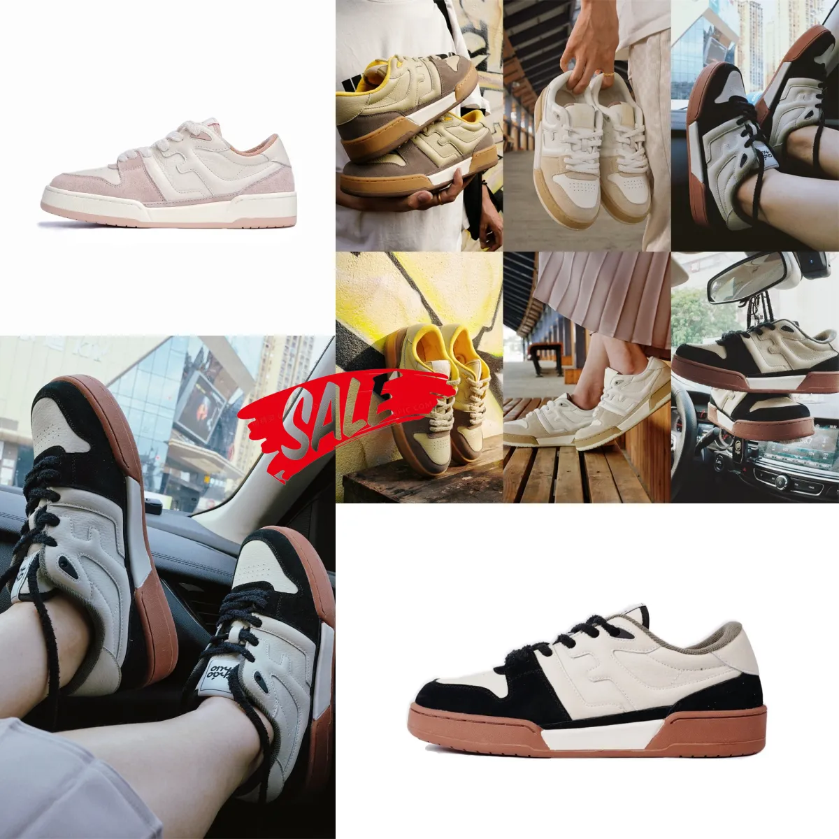 2024 positiver Komfort Buntes Frühling und Herbst Sortierte kleine weiße Schuhe Damenschuhe Plattform Schuhe Designer Sneaker Gai 36-40