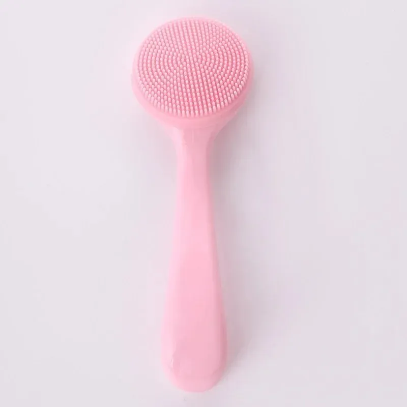 Facial Cleansing Brush Skin-friendly Blackhead Removing Handheld Brush Gentle Exfoliating Facial Cleansing Brush for Girl