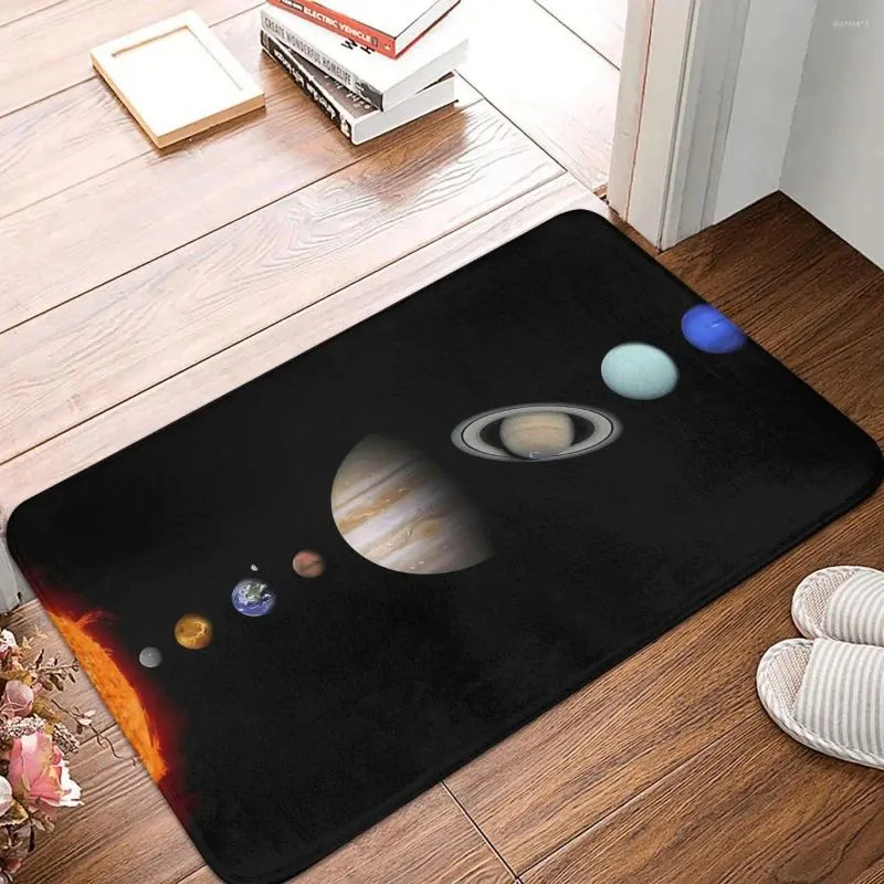 Tapis système solaire, pour chambre à coucher, paillasson de maison, de cuisine, de balcon