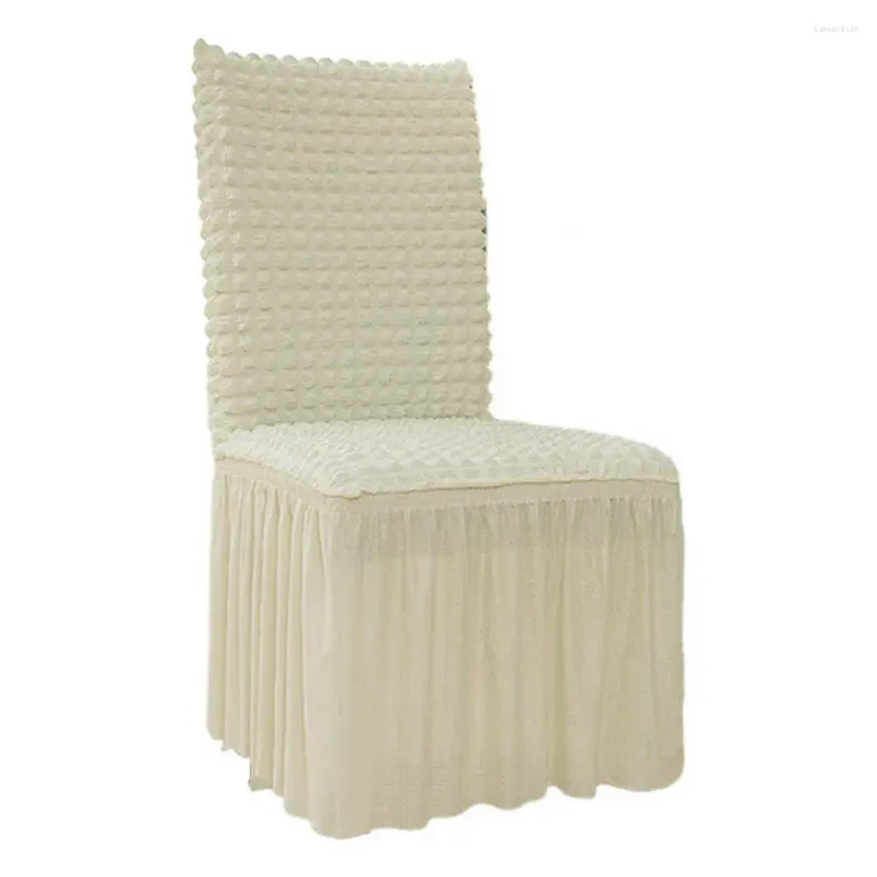 Housses de chaise housse de siège extensible protecteur de mariage Banquet résistant à l'usure doux pour couleur unie sans décoloration Super