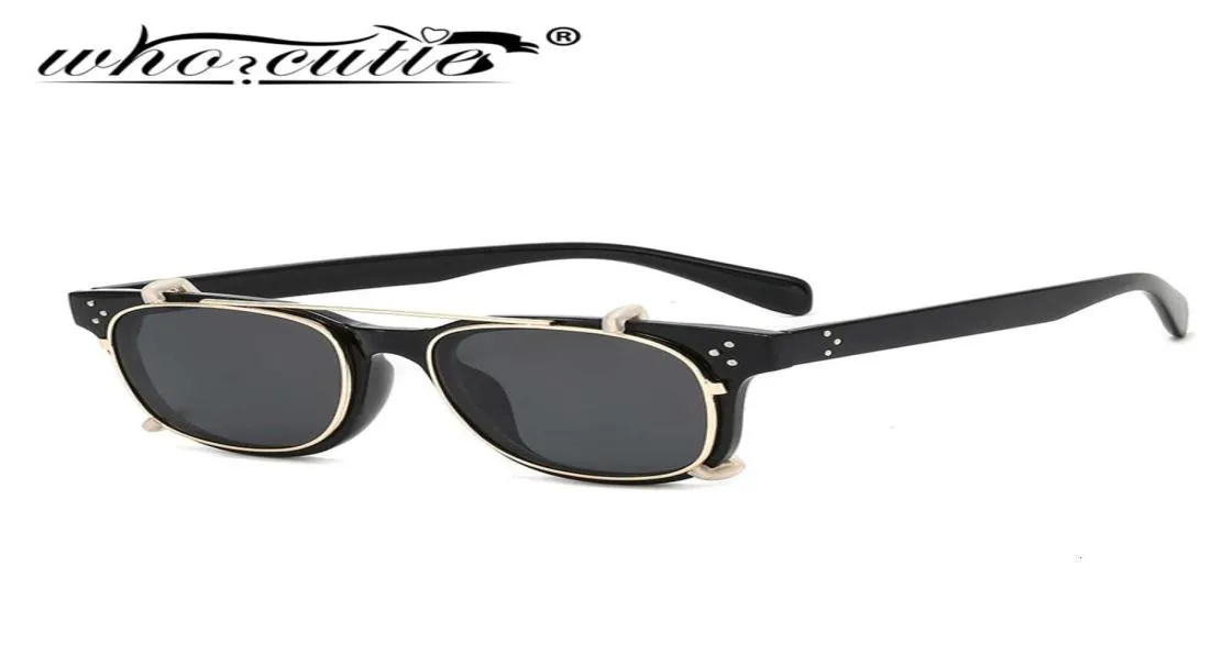 Модные солнцезащитные очки в стиле стимпанк со съемными линзами, винтажный брендовый дизайн, трехточечные леопардовые квадратные оправы, откидные солнцезащитные очки S1888087547