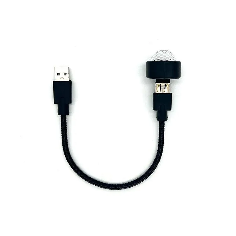 Lâmpadas de projetor atmosfera de cor usb luz de projeção led estrela adequada para decoração de telhado ambiente carro entrega eletrônica otjkc