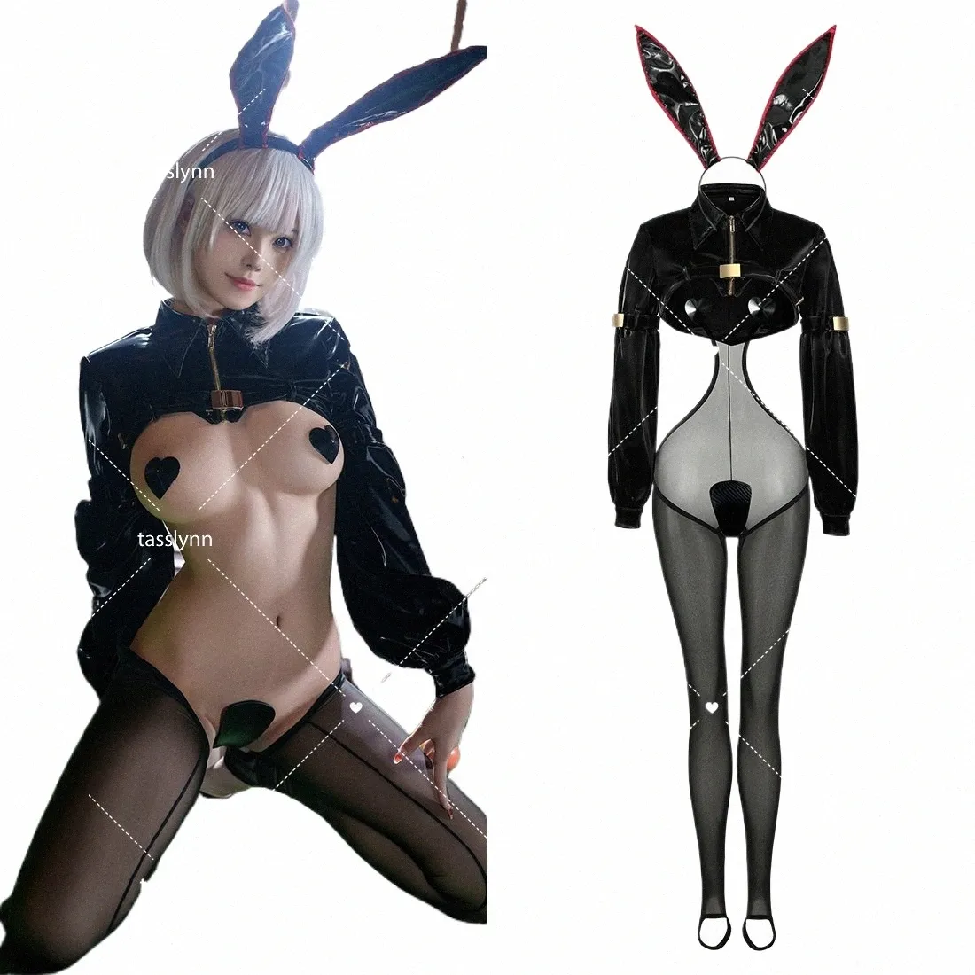 Dirty Tech Sexy Sexy Inverse Gauze Rabbit Anime Maid Cosplay Costumes Halen Costumes for Toddler Original Design Bunny Girls x5y5＃