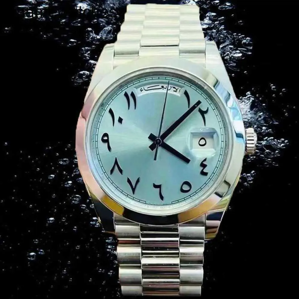 Rolaxs Watch İsviçre Saatleri Otomatik Yüksek Kaliteli Gün Montre De Luxe 41mm Erkek Kadınlar 2813 Hareket Dayanıklı Paslanmaz Çelik Su Geçirmez Aydınlık Mekanik Bileklik