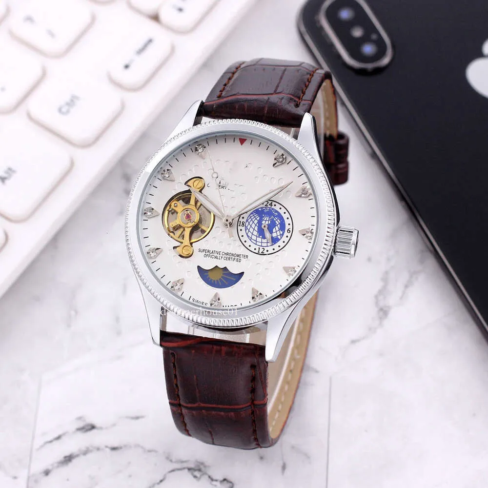 Montres de créateurs de haute qualité classique Lao Jia hommes marque de travail Tourbillon montre mécanique automatique