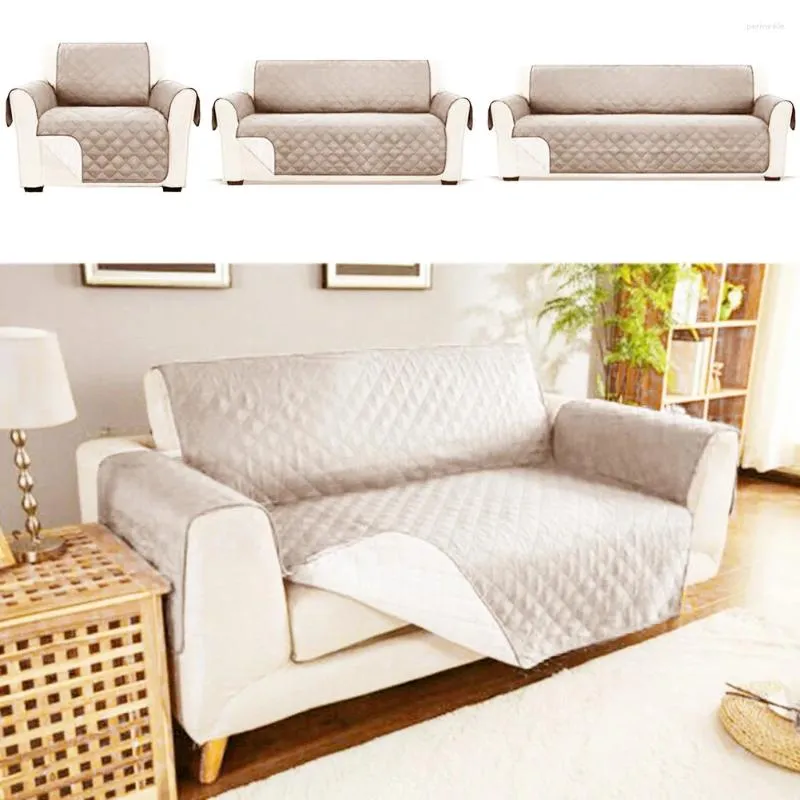 Stuhlhussen für Sofa, gesteppt, Überwurf, waschbar, rutschfest, schmutzabweisend, Bezug für Couch, Möbel, Haustier, Kinder, Stretch, abnehmbarer Schonbezug