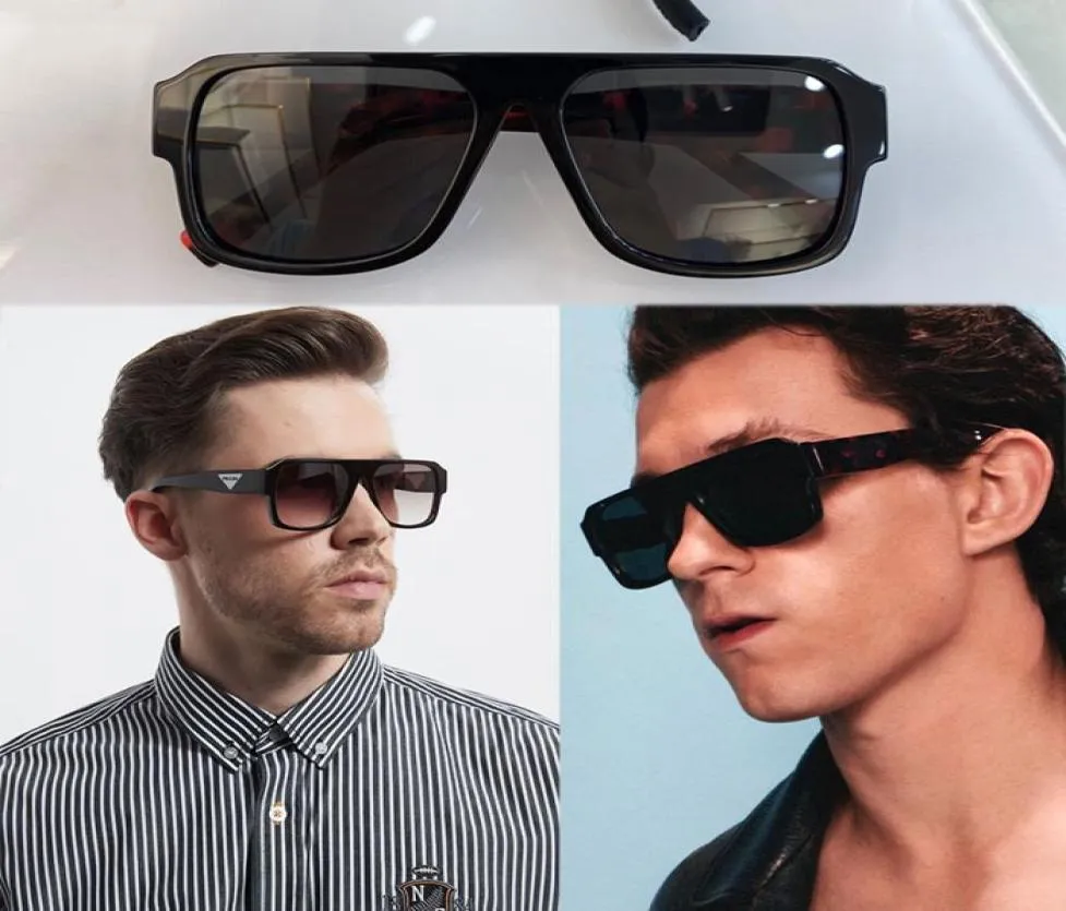 Óculos de sol Mens SPR22Y chá da tarde Atividade Casual Homens Óculos de Sol Templo Triângulo Design Lentes Proteção UV Ao Ar Livre Condução To7988052