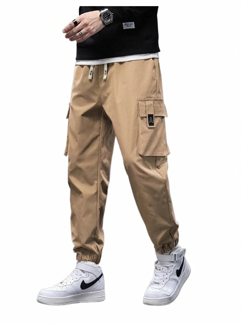 tendance et fiable style Hg Kg cheville reliure jeunesse nouveaux pantalons décontractés pour hommes de sport a46y #