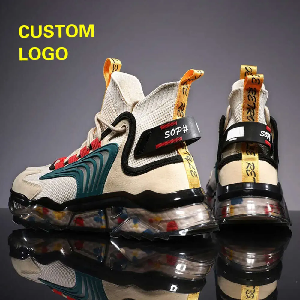 Lace-Up Breathable Sports Fitness Youth Travel Gym Men Casual Shoes Sneakers For Men