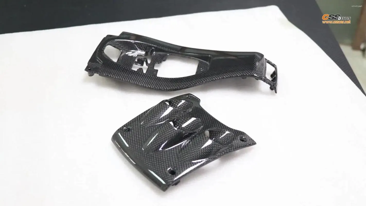 Car Seat Covers Dry Carbon Fiber Parts Central Control Panel For 458 Interiors