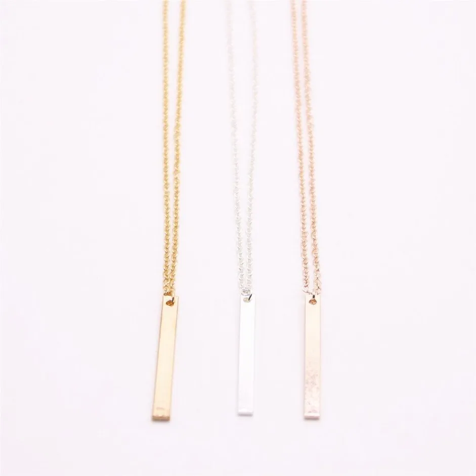 Silberfarbene Halsketten im Südamerika-Stil, quaderförmige Anhänger-Halskette, Streifen-Schlüsselbein-Halsketten, die an women249Z gerichtet sind