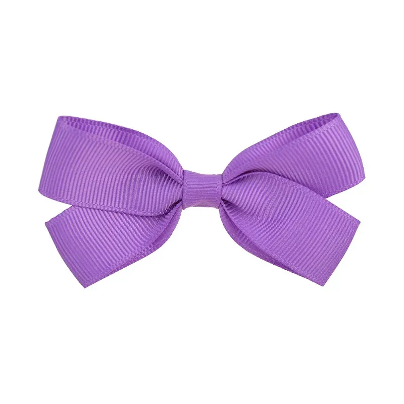 3.2 Inch Cute Ribbed Ribbon Hair Bows with Clip Baby Girl Hair pin Boutique Hair Accessories Party Gifts M2346