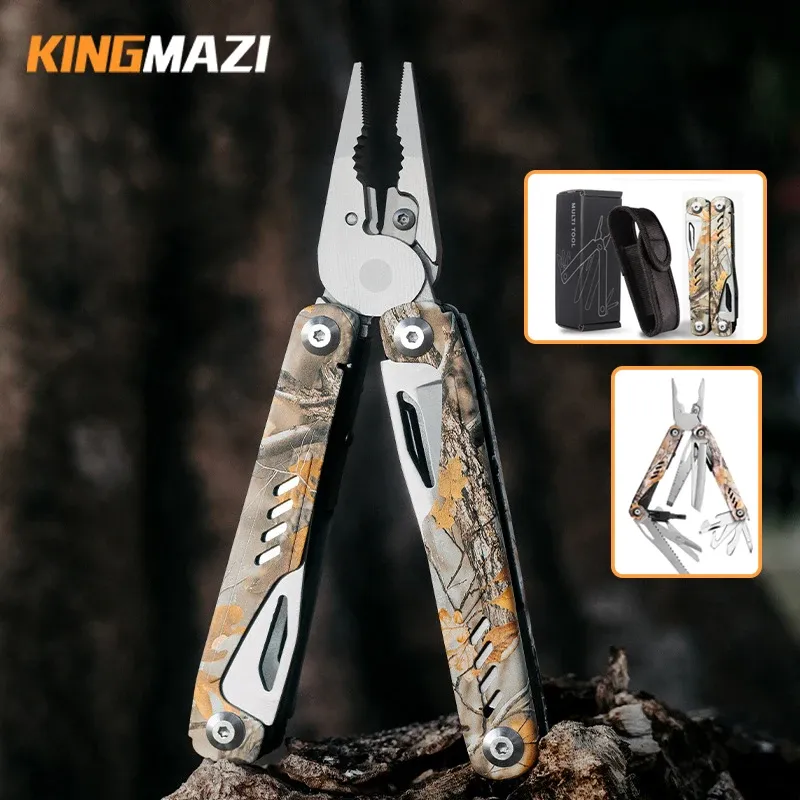 Tang Ghk15 18 In1 Multitool Pinza Cavo Wire Cutter Multifunzionale Multi Tools Pinza pieghevole portatile da campeggio esterna 2023 Nuovo