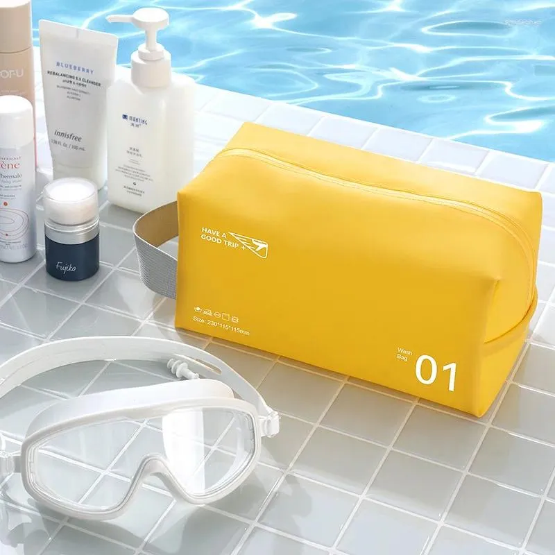 Cosmetische tassen Jelly Steranijs Toilettas Reisopslag PVC Waterdichte make-up Snoep Kleur
