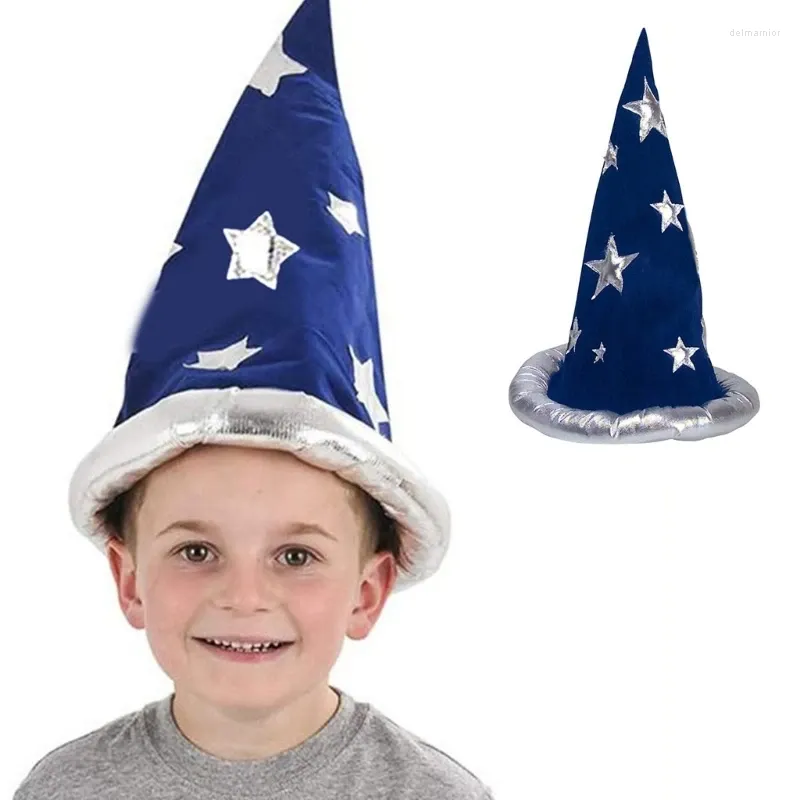 Bérets Halloween Witch Hat for Kids Adults Party Cosplay Costume accessoires Spooky