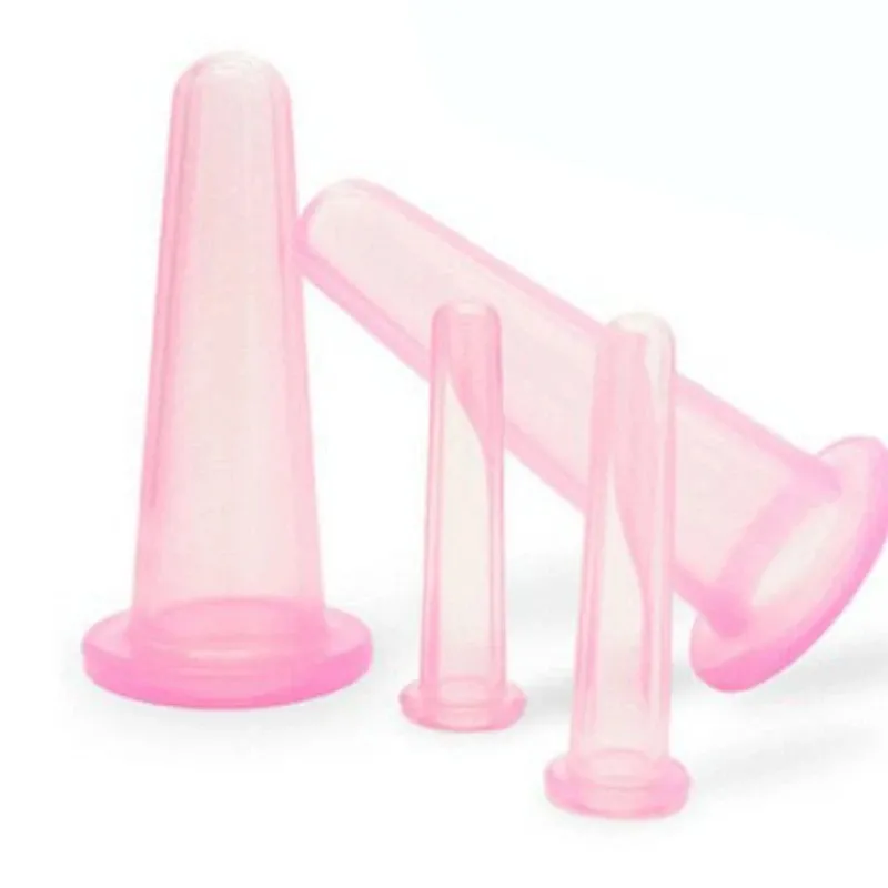 Silicone Cupping Suction Can Vacuum Face Leg Arm Relaxation Massage Cup Anti Cellulite Cup Vacuum Massage Suction Cups