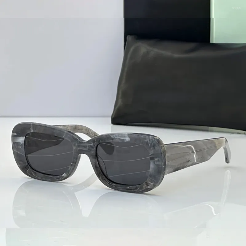 Солнцезащитные очки 2024, высококачественные уксусные индивидуальные многоцветные женские брендовые дизайнерские очки в квадратной оправе Óculos Gafas De Sol
