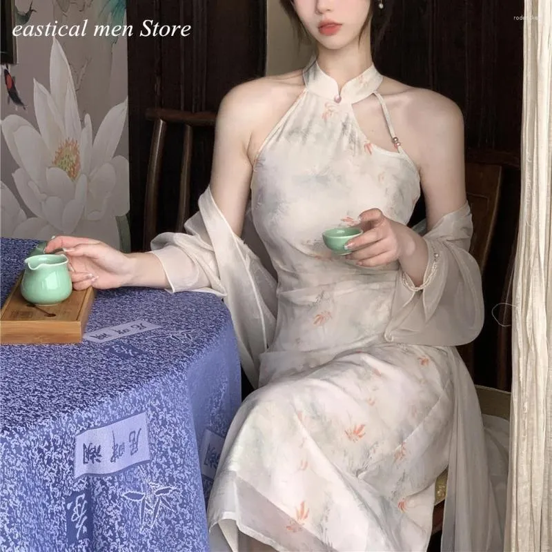 Ethnic Clothing Chinese Dresses Long Sleeveless Qipao Style Cheongsams for  Women from Dhgate Ethnic Clothing - price 40.38