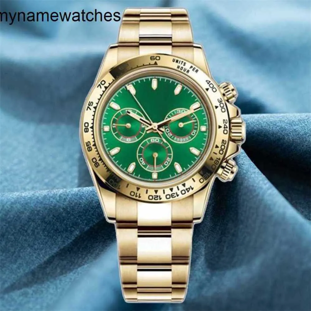 Часы Rolaxs Швейцарские наручные часы Clean Factory Dayton 4130 Кварцевый механизм Сапфировая керамика Механическая женская 40 мм Ремешок Складная пряжка Водонепроницаемый Super Dhgates Prec