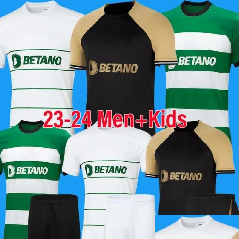 Soccer Jerseys Sporting Cp 23 24 Lisboa Home Blue Lisbon Special Jovane Sarabia Vietto 2023 2024 Maillot Jersey Clube De Football Shir Ot8Xg