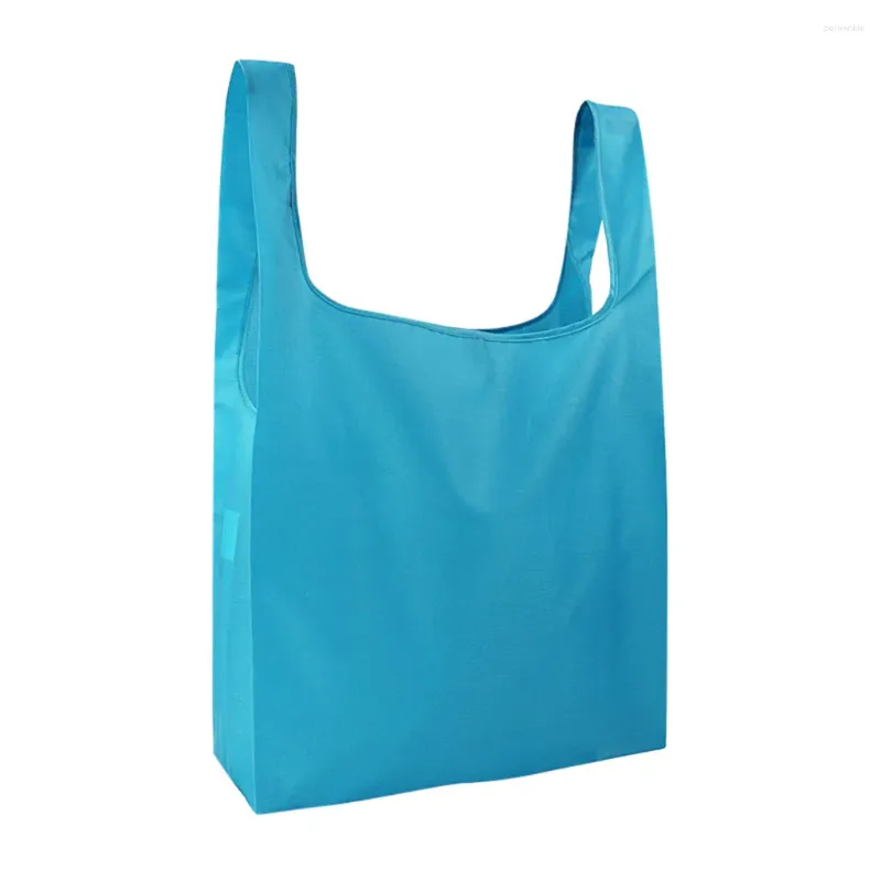 Sacs de rangement Sac de shopping Sac à main pliable écologique Sac à main de recyclage Fourre-tout de voyage Organisateur de maison Mobilier de ménage