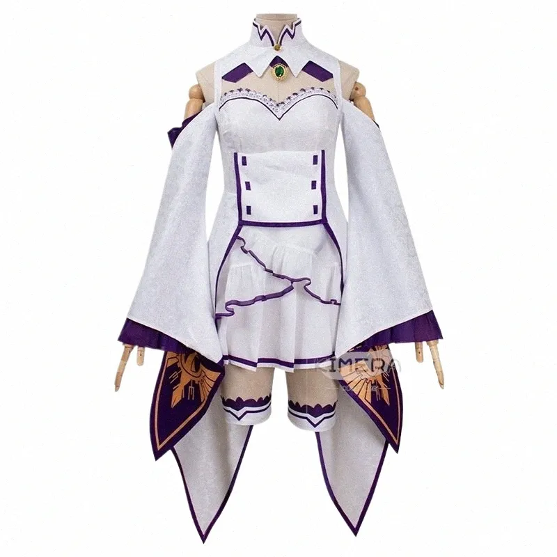 Anime Re: Zero Kara Hajimeru Isekai Seikatsu Cosplay Roupas Peruca Uniforme Cosplay Emilia Ram Rem Cosplay Maid Uniform 29Yd #
