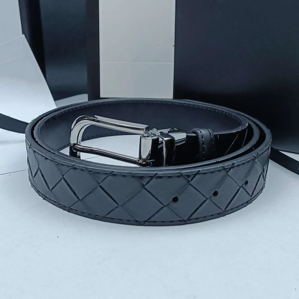 Designers Belts Women Men Fashion Pin Buckle Smooth Buckle Genuine Leather Belt 12 Styles Belts For Women Designer Width 3.3cm Tailclip Woven Belt