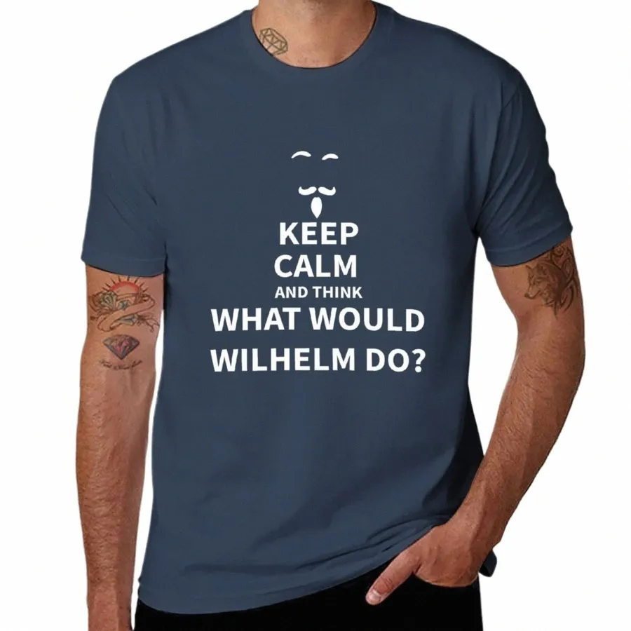 wat zou Willem doen?T-shirt kawaii kleding zwaargewichten heren effen t-shirts y4Su #