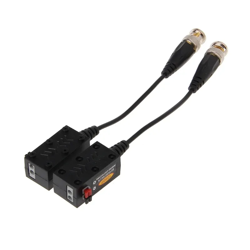 Escam 1 par 1ch Passiv UTP CCTV Video Balun Transceiver för HDCVI HDTVI AHD CVBS -kamera