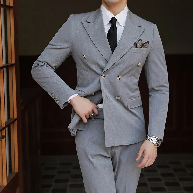 スーツ Double-breasted setup & shirt & tie スーツ Double-breasted setup & shirt & tie The double