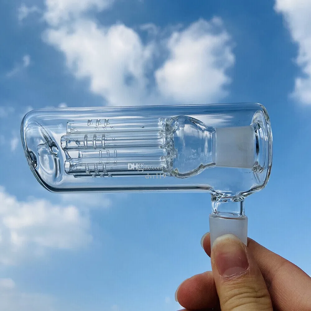 O vidro do borbulhador da bobina das tubulações de gelo Bongs o acessório do cachimbo de água do filtro do percolador