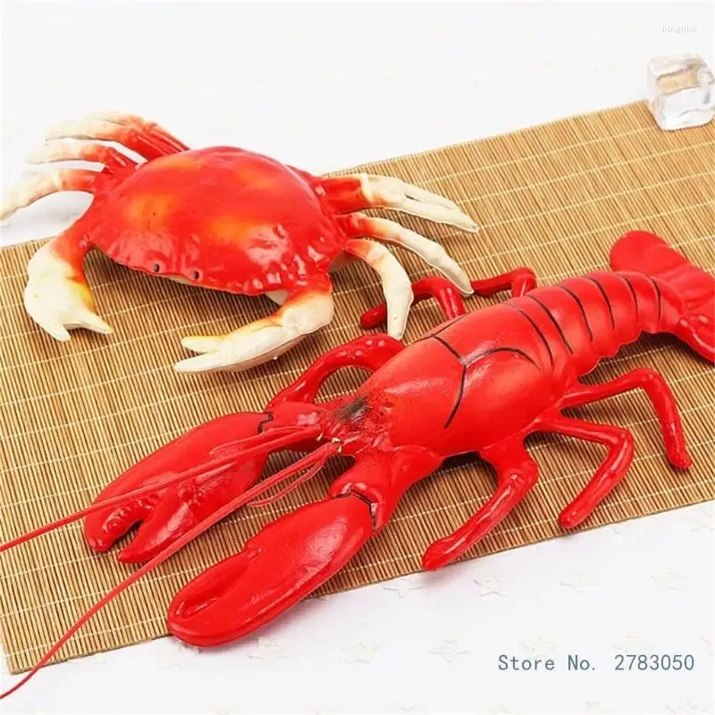 Decorative Flowers 1set Colorful Artificial Shrimp Quality Lobster Model Food Perfect For Parties Pography