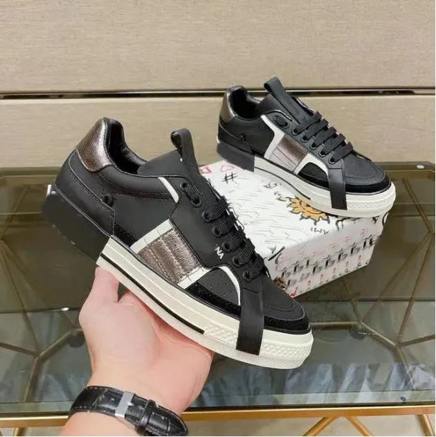 New Custom 2.Zero Sneaker Designer Men Women Nappa Portofino Sneakers Luxury Leather Calfskin Daymaster Comfort Outdoor Trainers Casual Trainer Shoes Size 35-45