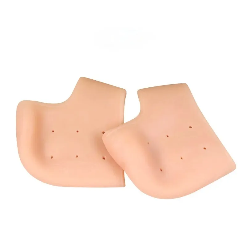 Silicone Foot Skin Care Protector Fuktgivande gel mot skalning Förhindra torr hud tvättbar klackstrumpor mjuka hälstrumpor för