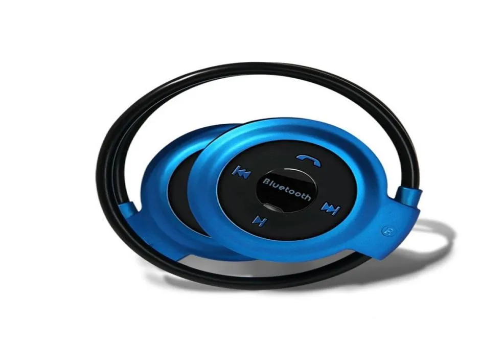 Home TF Card Mini BH503 Bluetooth Wireless Stereo Headset Portable Headset hörlurar hörlurar halsband för telefon datorn bluet7947885