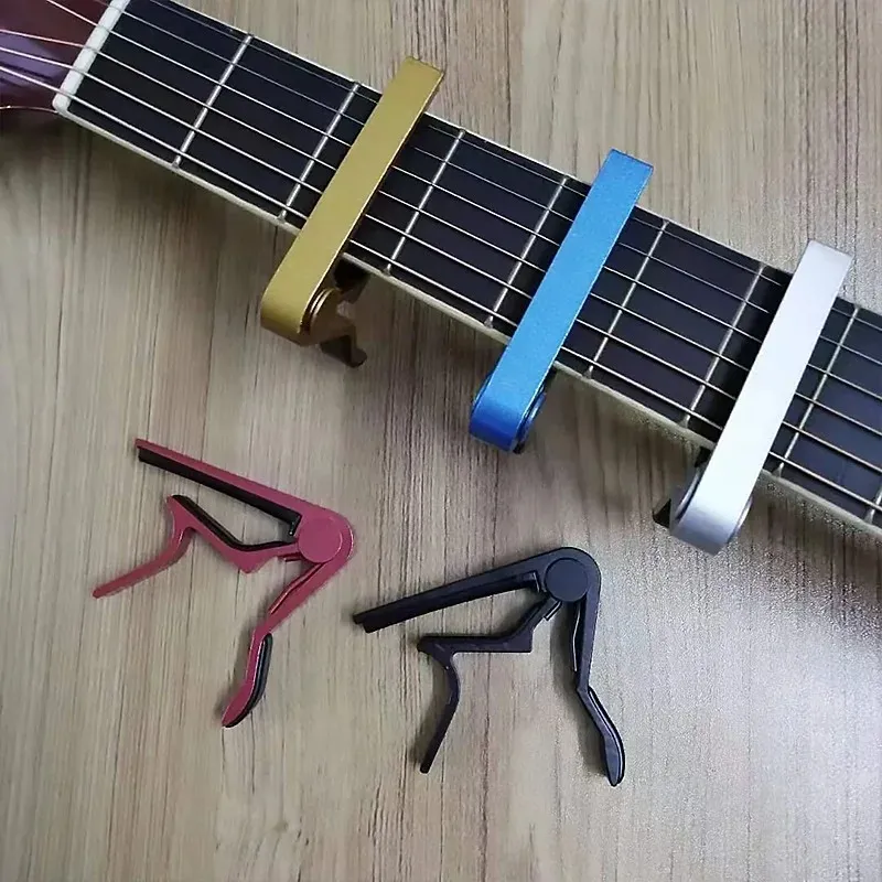 2024 Guitar Capo for 6 String Acoustic Classic Guitar Guitar Guitar Tuning Clamp Musical الآلات الموسيقية القيثرية باس الغيتار كابو