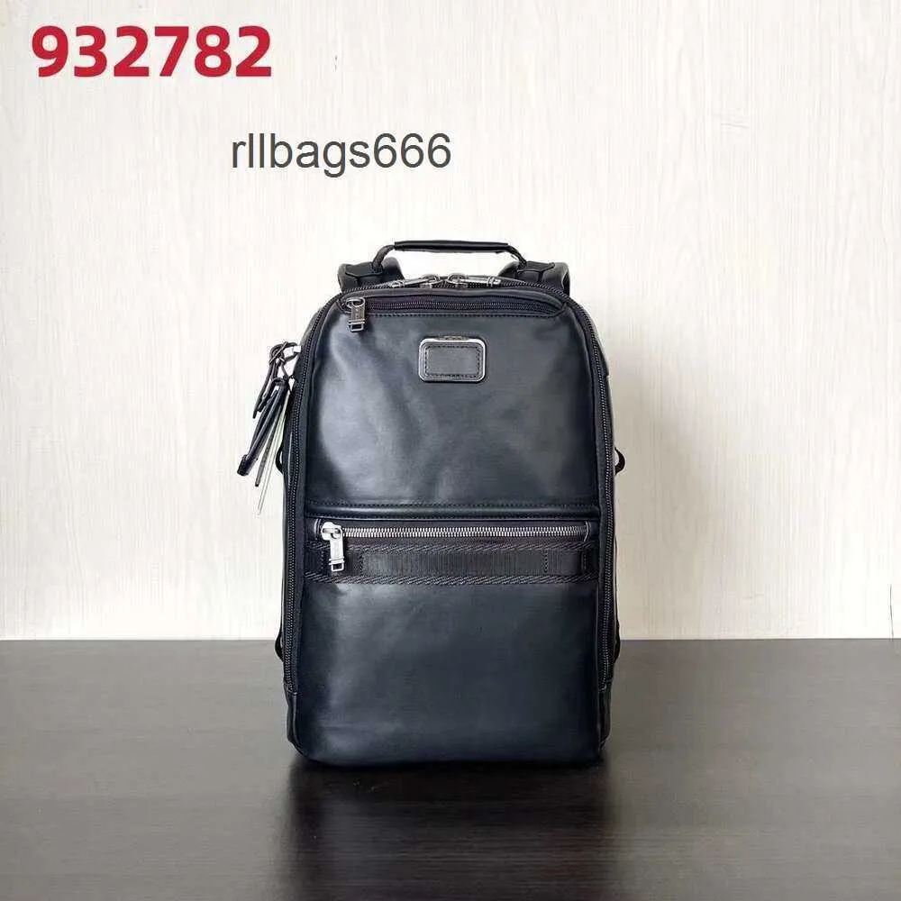 Zaino funzionale Alpha Designer 2024 TUUMIIs Borse da uomo di alta qualità Zaino da viaggio TUUMII Borsa da uomo in pelle di tendenza alla moda Borsa impermeabile 932782d W832